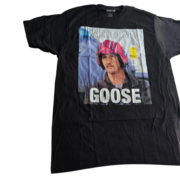 Top Gun “Talk to Me Goose” Tee L | Retro Movie Graphic | NWT - Picture 6 of 8